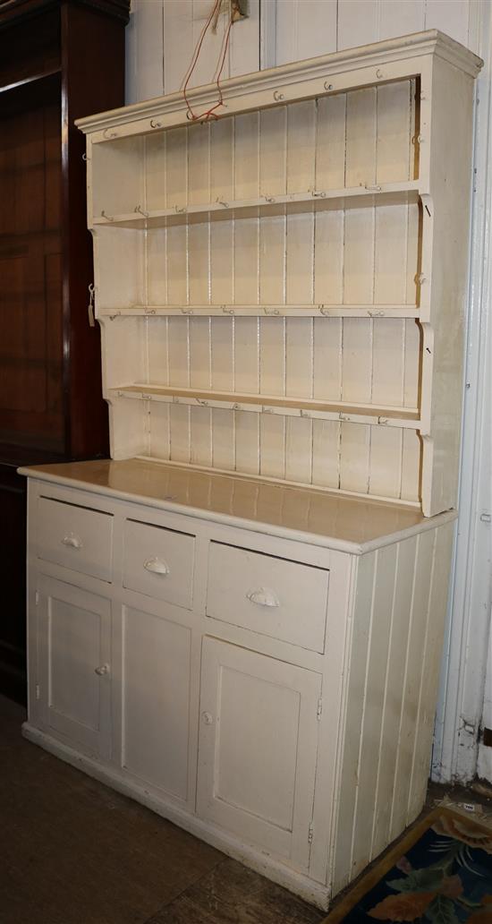 White painted dresser